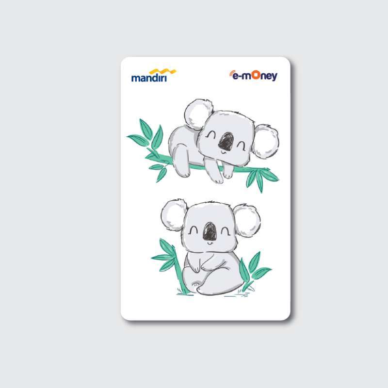 Jual Kartu Emoney Mandiri Koala Bambu Kartun Anime Kartu Etoll E Toll E Money E Money Winlycollections 1 Sisi Saldo Nol Online Agustus 2020 Blibli Com