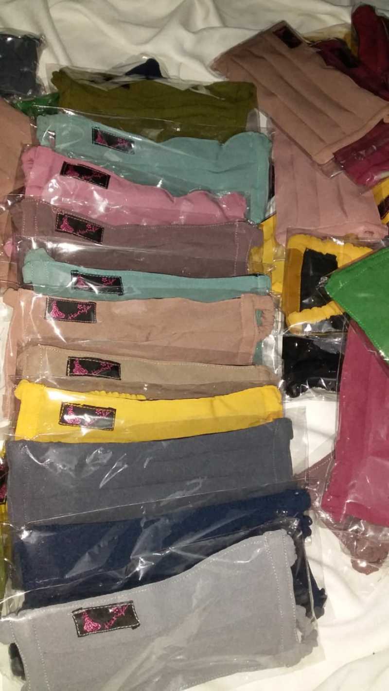 Jual Masker Hijab Kerut 2 Ply Online Desember 2020 Blibli