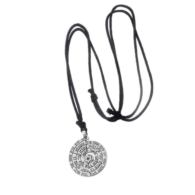 Jual Round Pendant Necklace Rune Runic 