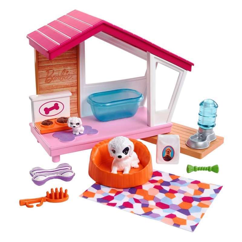 Jual Barbie Puppy Dog House Indoor Accessory Pack Online Januari 2021 Blibli