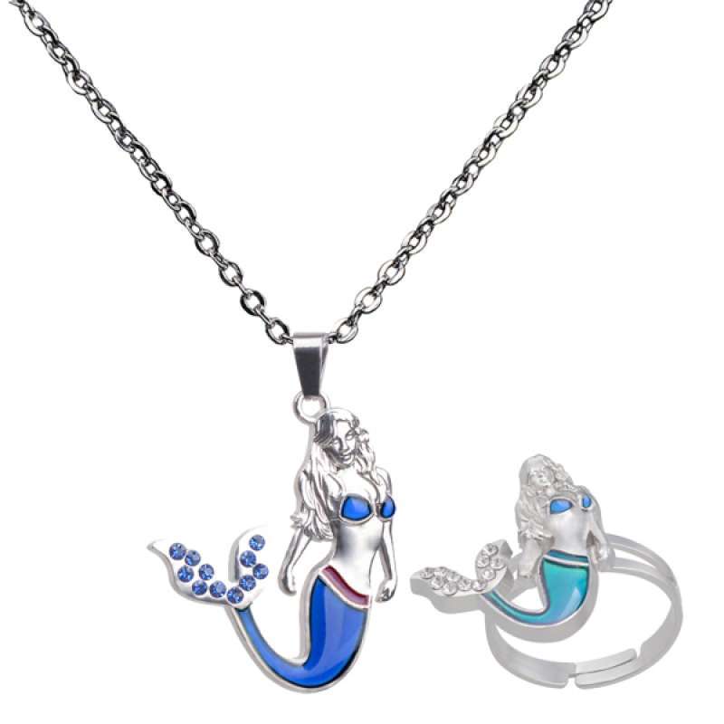 Promo Chic Mermaid Shaped Mood Ring 