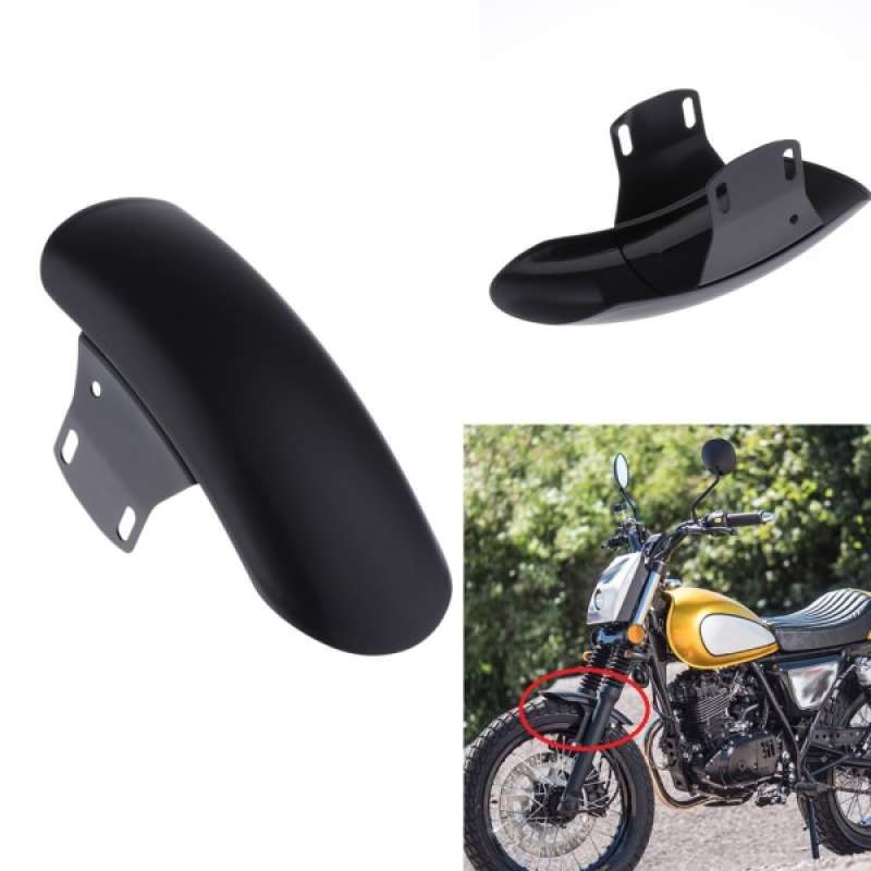 Motorcycle Front Fender Wheel Mudguard Splash Mud Dust Guard Protector Universal