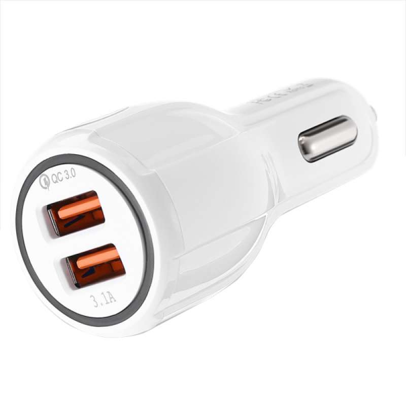 Jual Magideal Dual Ports Usb Socket Car Mobile Phone Charger Quick Charge Adapter Online Desember 2020 Blibli