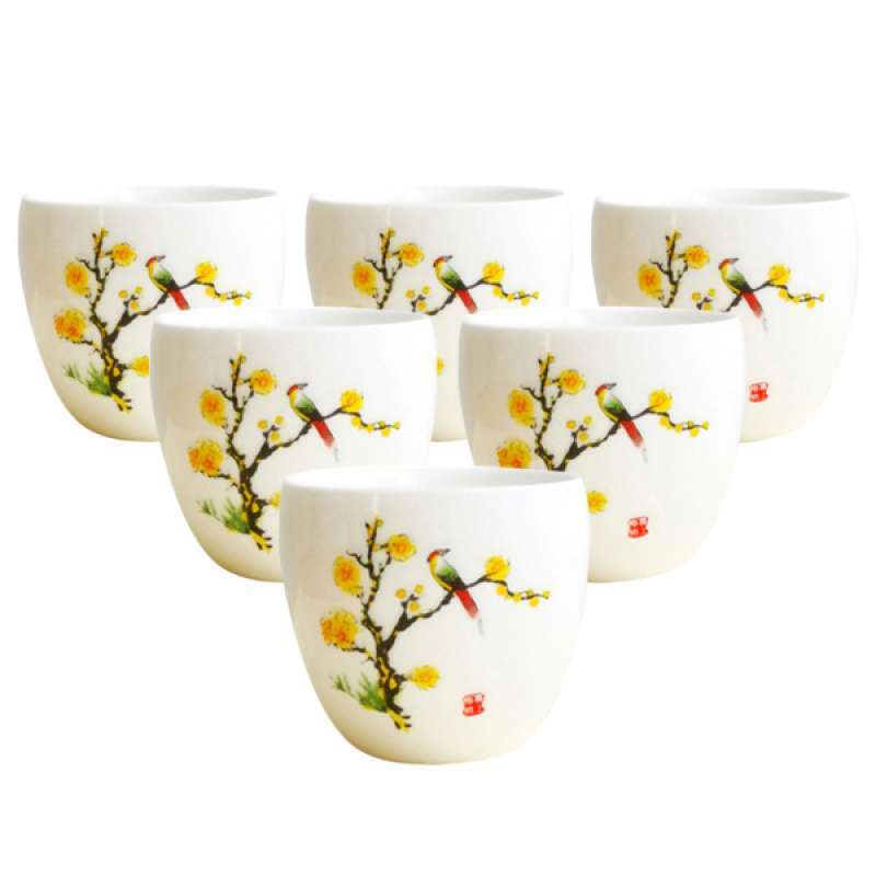 Jual Oem Ceramic Coffee Mugs Decorative Cups For Your Favorite Drinks 6 Pcs Online November 2020 Blibli Com