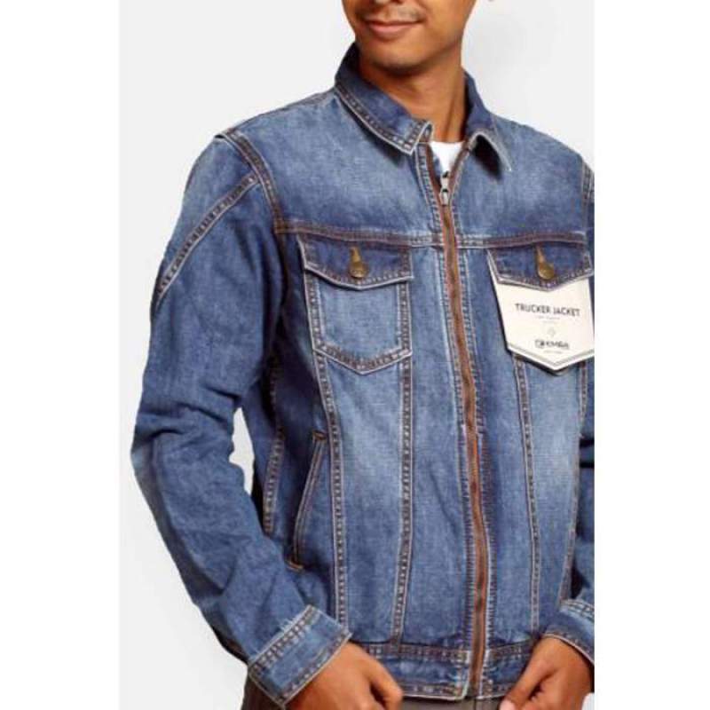 Jual EMBA CODE MALE JAKET JEANS PRIA di 