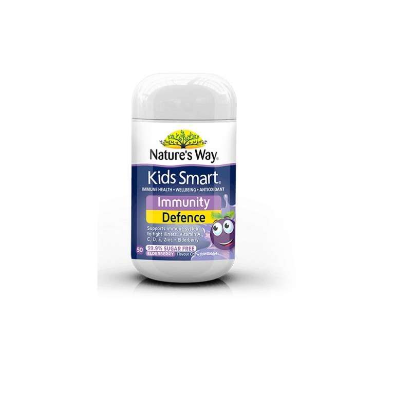 Jual Natures Way Kids Smart Immune Defence Chewable 50 Tablet Online November 2020 Blibli Com