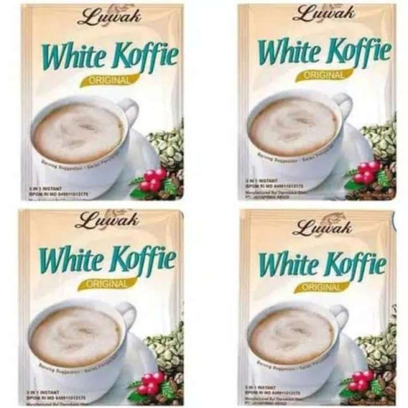 Jual White Koffie Luwak 1 Renceng 10 Sachet X 20 Gram Online Februari 2021 Blibli