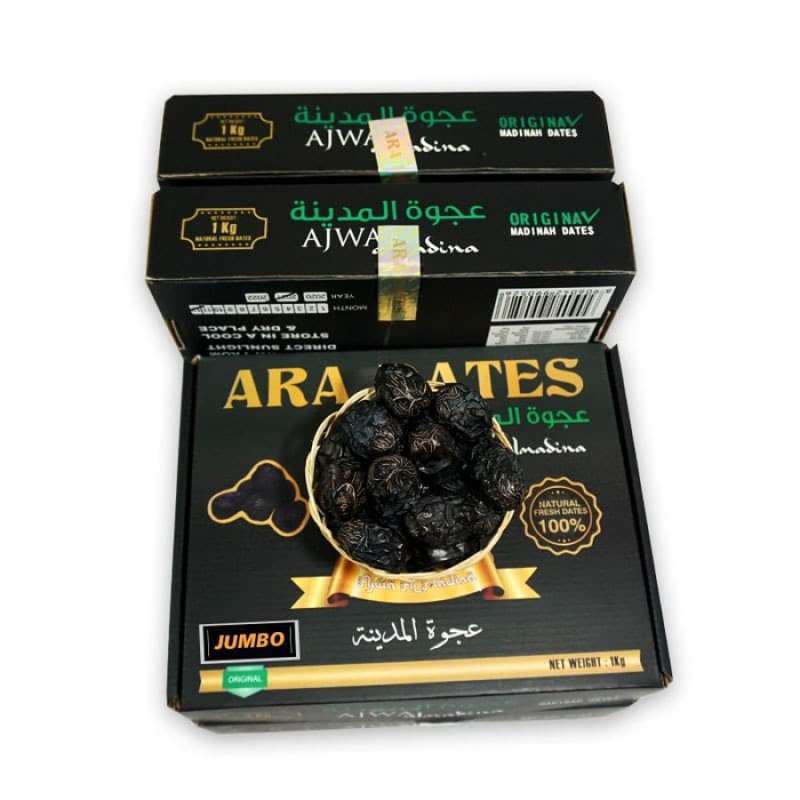Jual Kurma Ajwa 1 Kg Jumbo Ara Dates Murah Mei 2021 