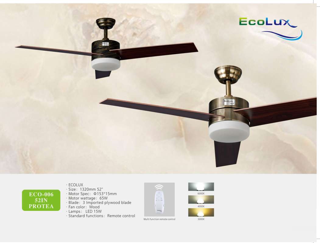 Jual Kipas Angin Dekorasi Ecolux Protea 52 Ab Online Desember 2020 Blibli