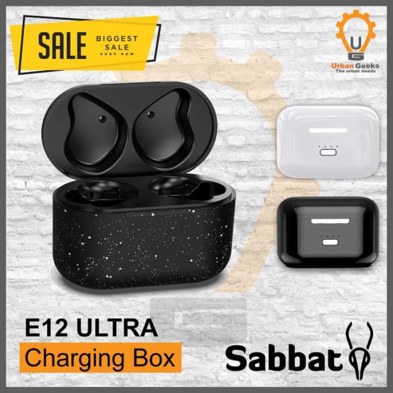 Jual Sabbat Charging Box Case E12 Ultra Tempat Charger Earbud