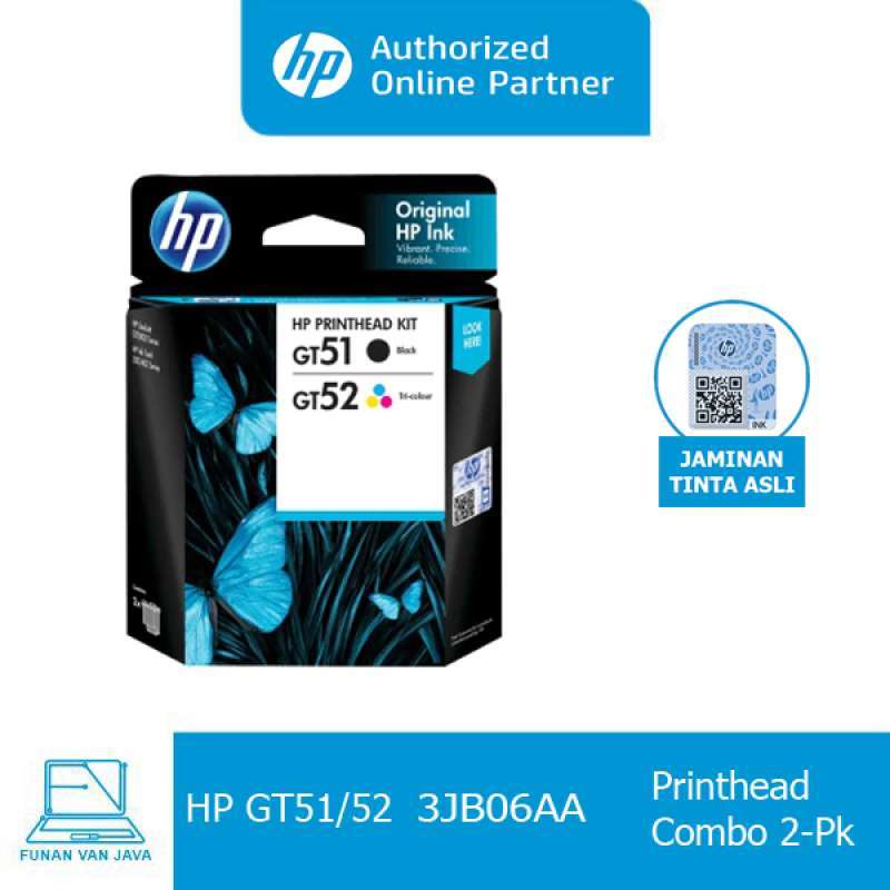 Jual Tinta Hp Gt51 52 Blk Clr Printhead Combo Set Tinta Printer 2 Paket Online Februari 2021 Blibli