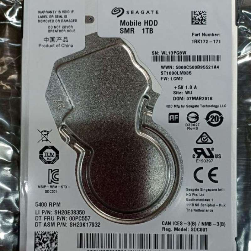 Jual Hdd Hd Harddisk Internal Seagate 1tb Hdd For Laptop Online November 2020 Blibli