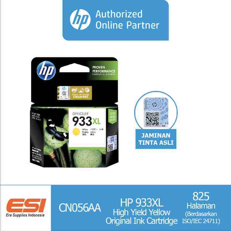 Jual HP 933XL High Yield Yellow 