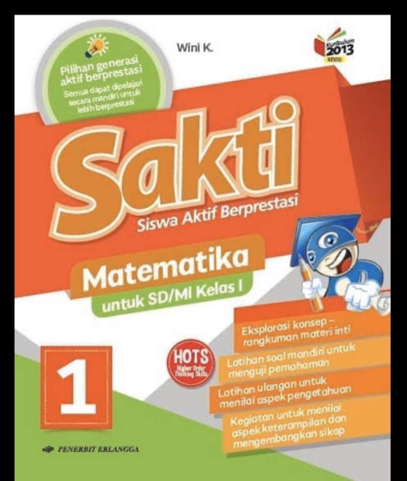 Jual Buku Sakti Matematika Kelas 1 Sd Mi Erlangga Murah Mei 2021 Blibli
