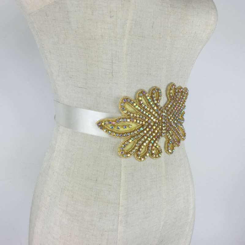 Promo Wedding Dress Belt Rhinestone 