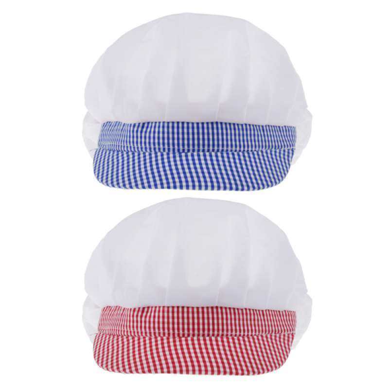 Promo 2pcs Chefs Hat Chefs Skull Cap 