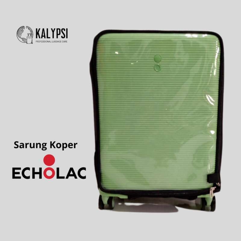 Sarung Cover Pelindung Koper untuk Koper Echolac lengkap semua Ukuran  (Small Medium Large) Luggage Cover
