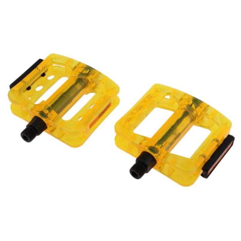 1 Pair Bicycle Paddles Non-slip Reflective Plastic MTB Road Bike Paddles