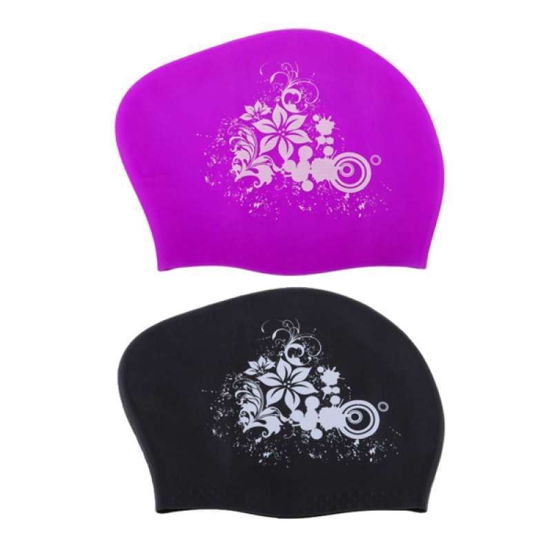 Promo 2 Pieces Elastic Silicone Swim 
