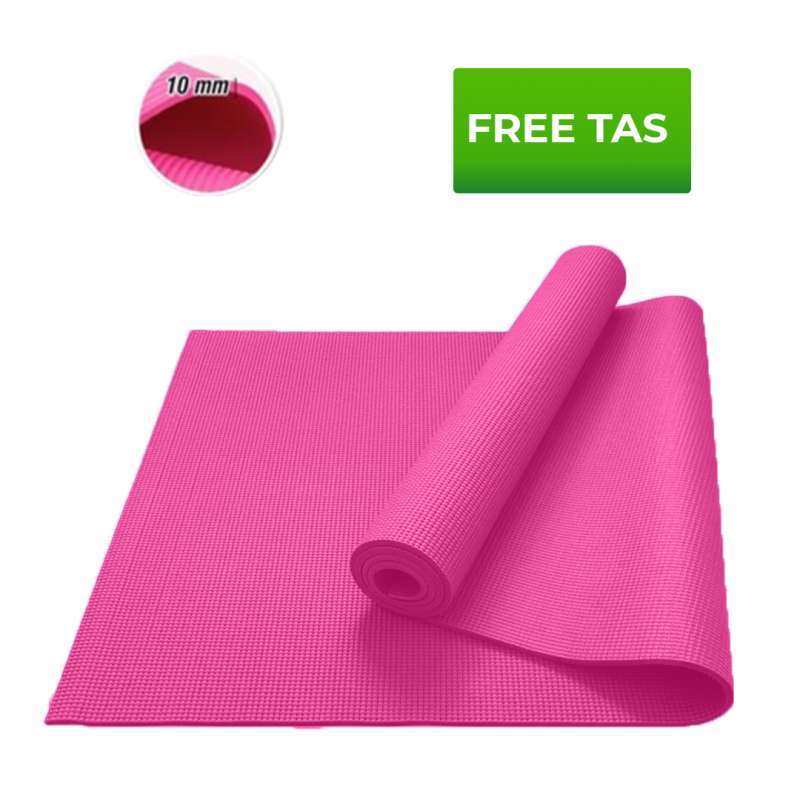 Jual Matras Alas Yoga Mat Matress Bahan Nbr Tebal 10mm Anti Slip Tidak Licin Gratis Tas Matras Online Februari 2021 Blibli Selain anti licin, keramik granit juga menambah estetika ruang. blibli