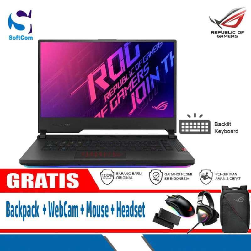 Jual Asus Rog Strix Scar Iii G532lws I77sd6t Laptop Gaming Core I7 10875h 16gb 1tb Ssd Vga 8gb 15 6 Win 10 Home Online November 2020 Blibli Com