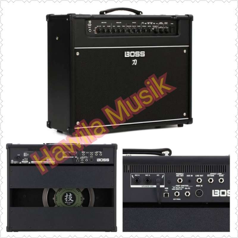 Jual Amplifier Gitar Boss Katanaartist Katana Artist Combo Original Boss Katana Artist Mkii 1x12 100 Watt Combo Amp Original Garansi Resmi Online Maret 2021 Blibli