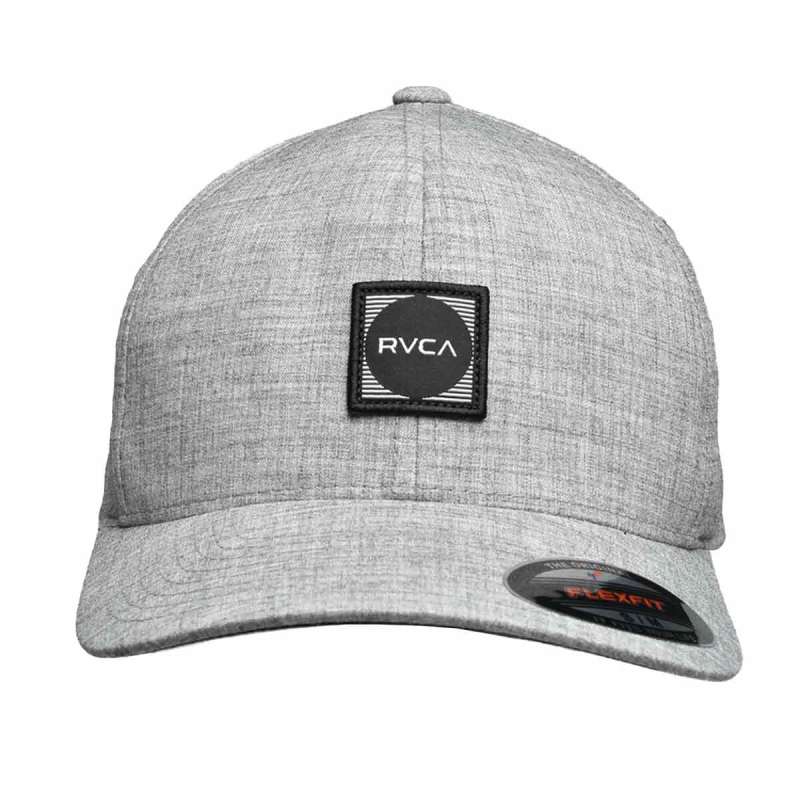 Jual RVCA Flexfit Scores - Heather Grey 