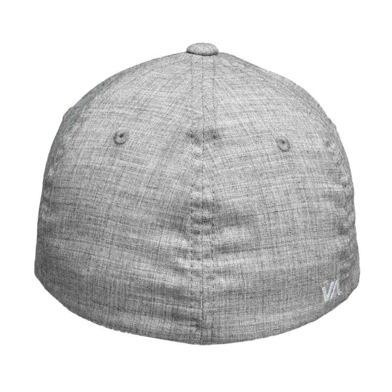 Jual RVCA Flexfit Scores - Heather Grey 