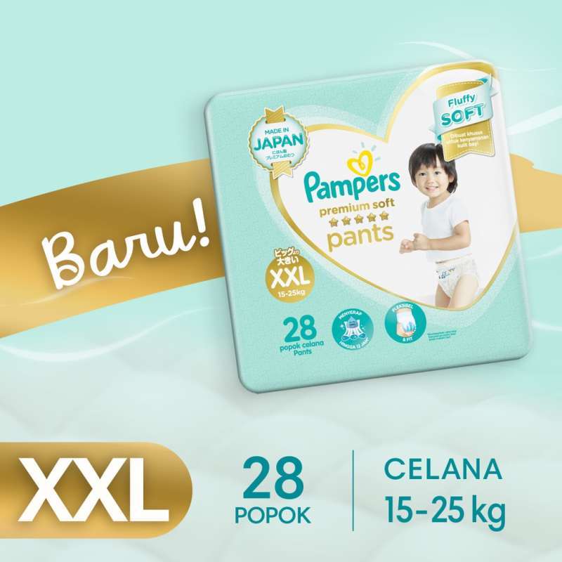 pampers premium care xxl pants