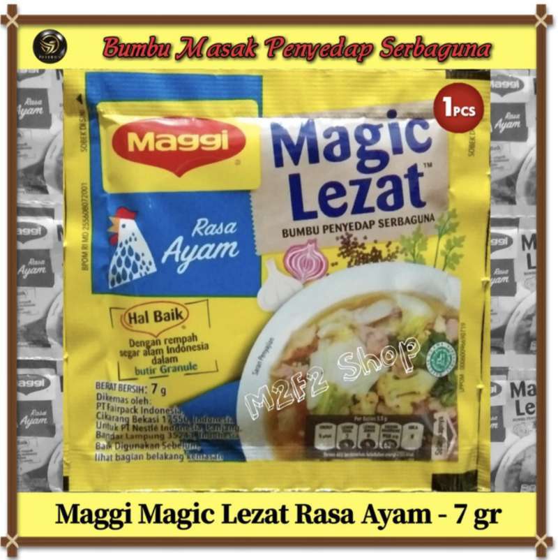 Jual Maggi Magic Lezat Bumbu Penyedap Rasa Ayam Sachet 7 Gr Kemasan Satuan Online Januari 2021 Blibli