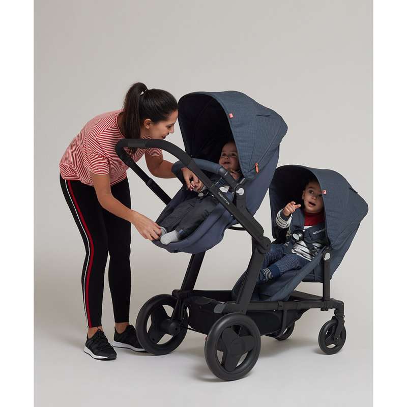 Mothercare genie pushchair store second seat unit