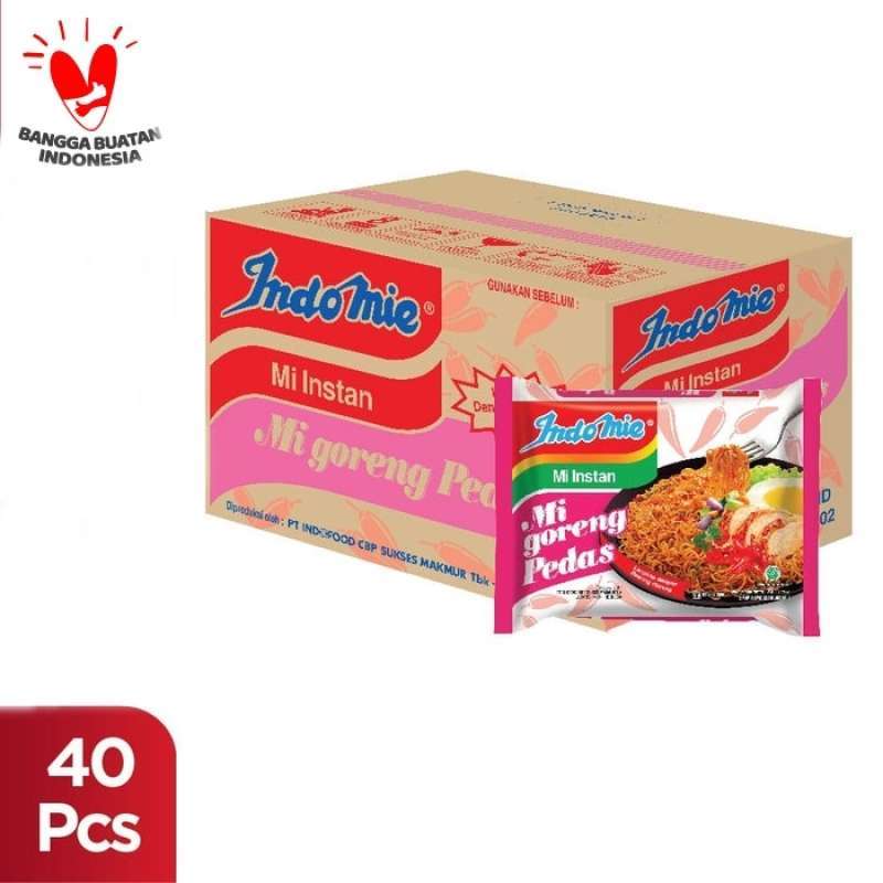 Jual 1 Dus Isi 40 Pcs Indomie Goreng Pedas Online Mei 2021 Blibli