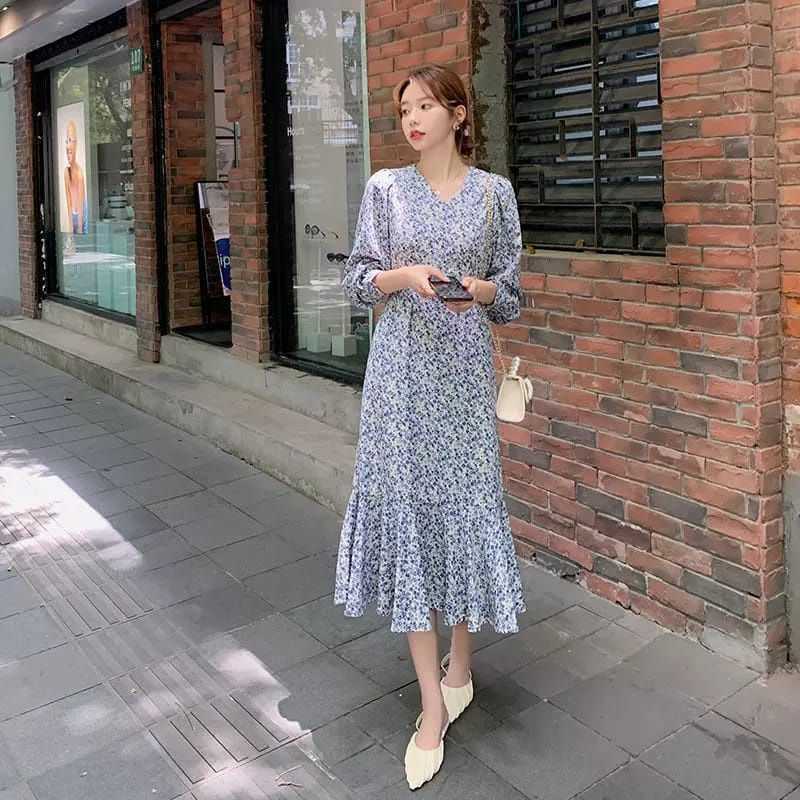 Promo AIMEL FISHTAIL MAXI DRESS TERBARU 2023 DRESS RUMAHAN