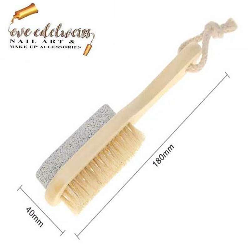 Jual Sikat Pedicure Kaki 2 In 1 Pedicure Brush Batu Apung Berbahan 
