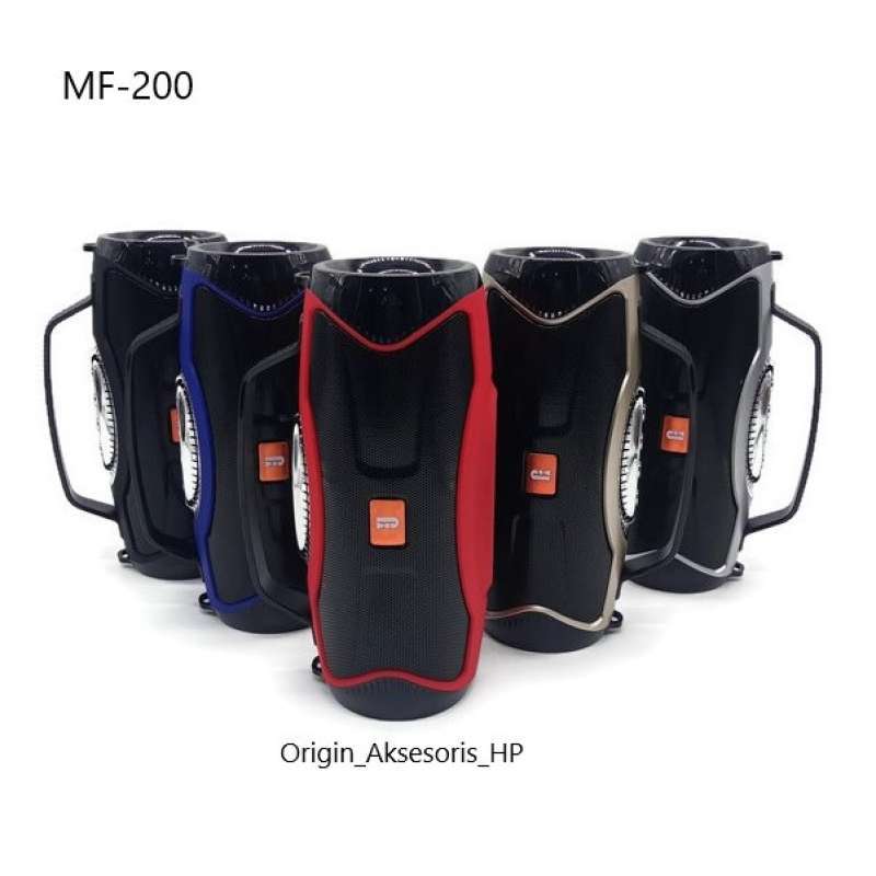 Jual Oem Speaker Bluetooth Jbl Led Mf 200 Portable Speaker Wireless Jbl Mf 200 Online Februari 2021 Blibli