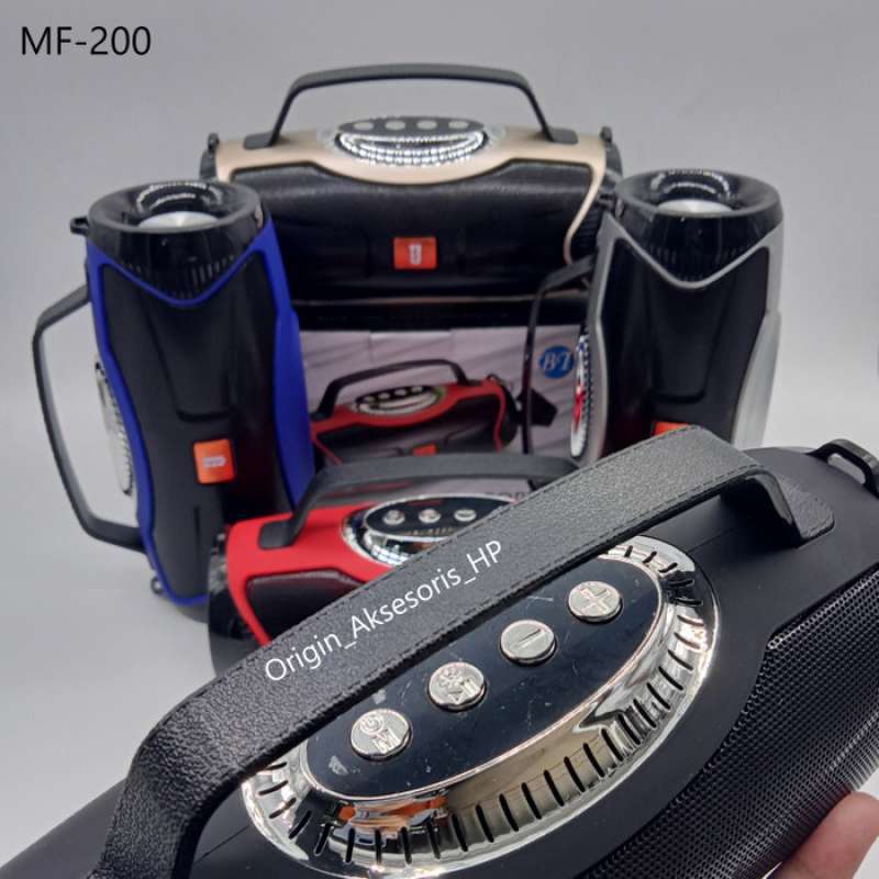Jual Oem Speaker Bluetooth Jbl Led Mf 200 Portable Speaker Wireless Jbl Mf 200 Online Februari 2021 Blibli