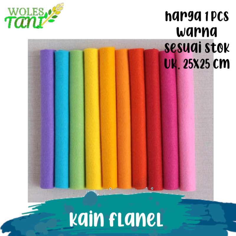 Jual Kain Flanel 25x25 Cm Murah Mei 2021 Blibli