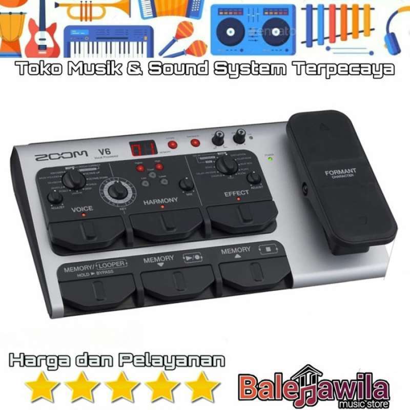 Jual Efek Vokal Zoom V 6 V6 V 6 Original Zoom V6 Vocal Effects Processor Original Murah Mei 2021 Blibli Jual Efek Vokal Zoom V 6 V6 V 6 Original Zoom V6 Vocal Effects Processor Original Murah Mei 2021 Blibli
