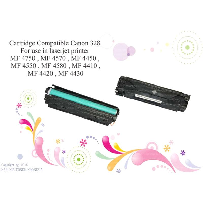 catridge compatible 328 for canon mf4750 berkualitas