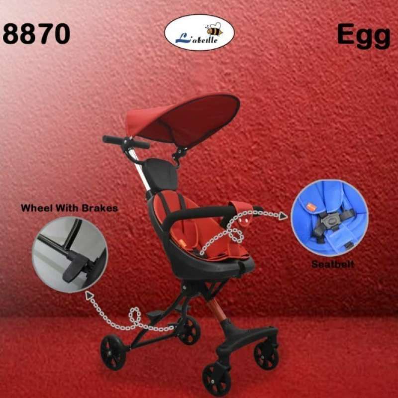 egg stroller harga