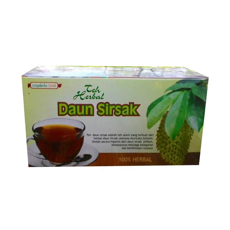 Teh Celup Herbal Teh Herbal Daun Sirsak Griya Herba Melawan Kanker 100 Original Terbaru Juli 2021 Harga Murah Kualitas Terjamin Blibli