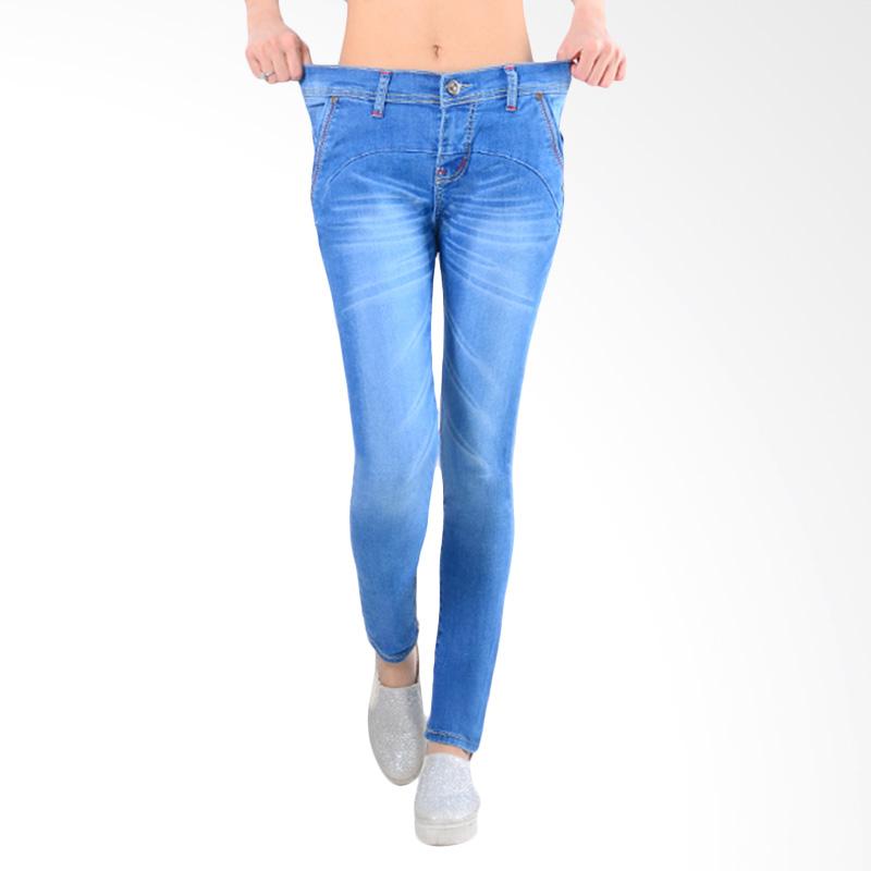 Dline Soft Jeans Stretch Skinny MO 104A Celana Wanita