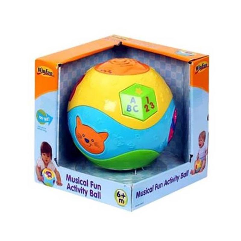 Promo Winfun Musical Fun Activity Ball Mainan Anak Diskon 20% Di