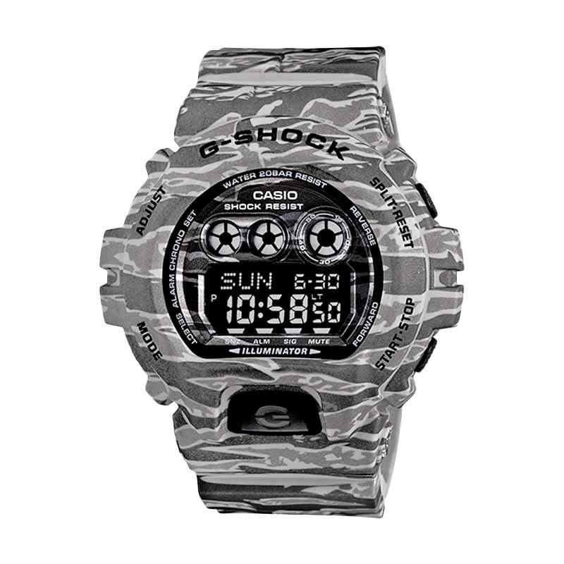 CASIO G-SHOCK GD-X6900CM-8 Camo Jam Tangan Pria - Grey