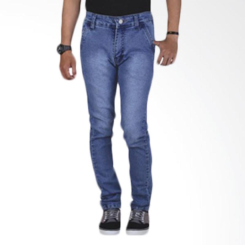 Catenzo Lavorde BE 058 Celana Jeans Pria - Blue Jeans
