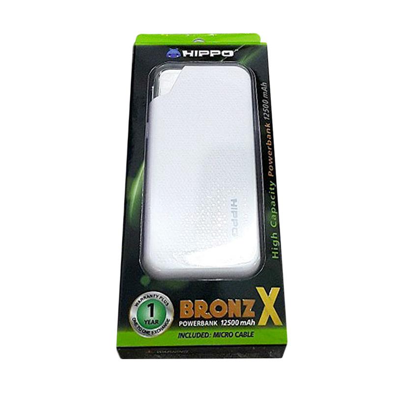 Power Bank Hippo Bronz X Balutan Aluminium Membuatnya Minimalis Dan Elegan