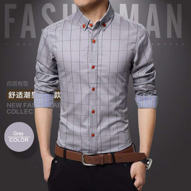 Promo Azzahra Kemeja Lengan Panjang Pria Slim Fit Motif Kotak Kotak Size M Di Seller Azzahra Sport Center Kab Bogor Jawa Barat Blibli