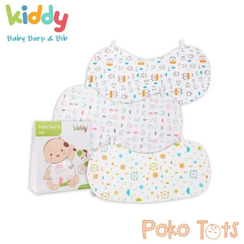 Kiddy Baby Burp Bib Celemek Makan Bayi