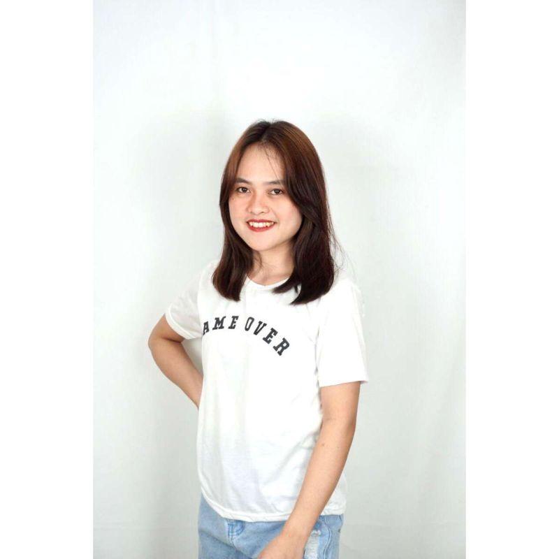 Jual Chello Kaos Cewe Tumblr Tee Game Over Terbaru Juli 2021 Blibli