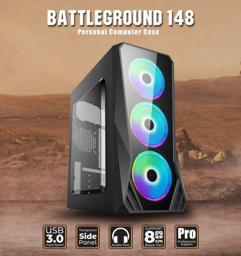 Download Casing Gaming Case Pc Simbadda Battleground 148 Transparant Side Bg 148 Terbaru Juli 2021 Harga Murah Kualitas Terjamin Blibli